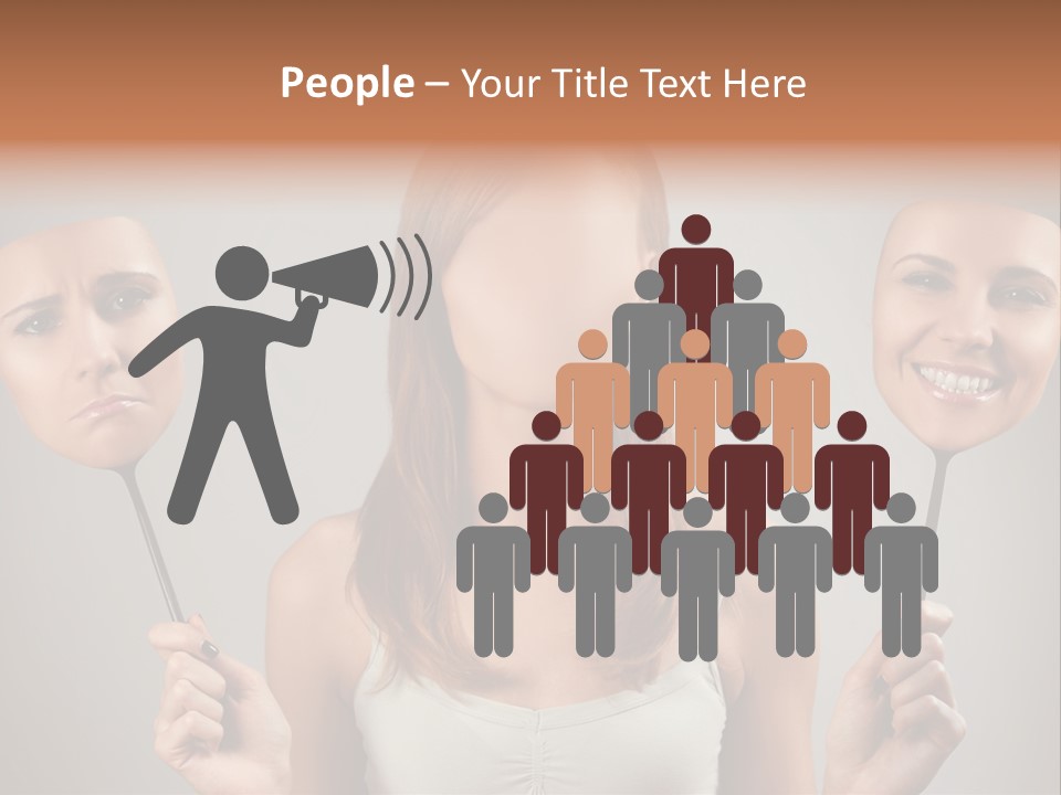 Arts Theatrical Smile PowerPoint Template