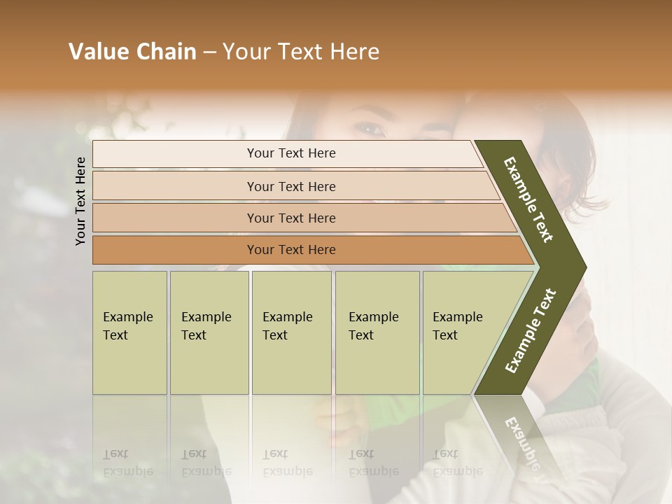 Mother Playing Mom PowerPoint Template