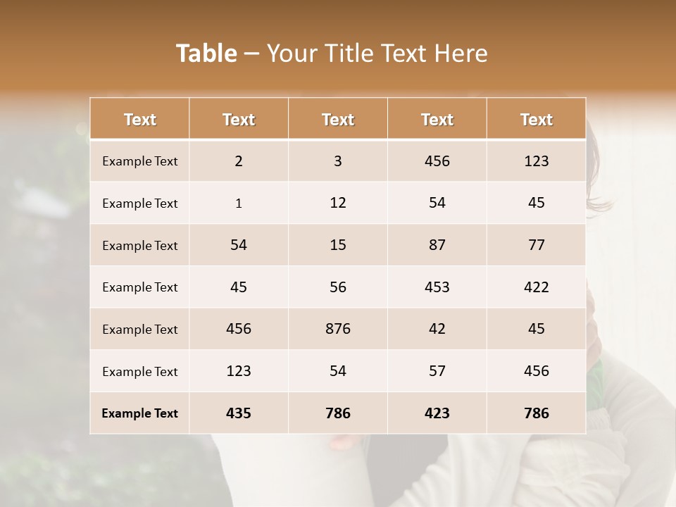 Mother Playing Mom PowerPoint Template