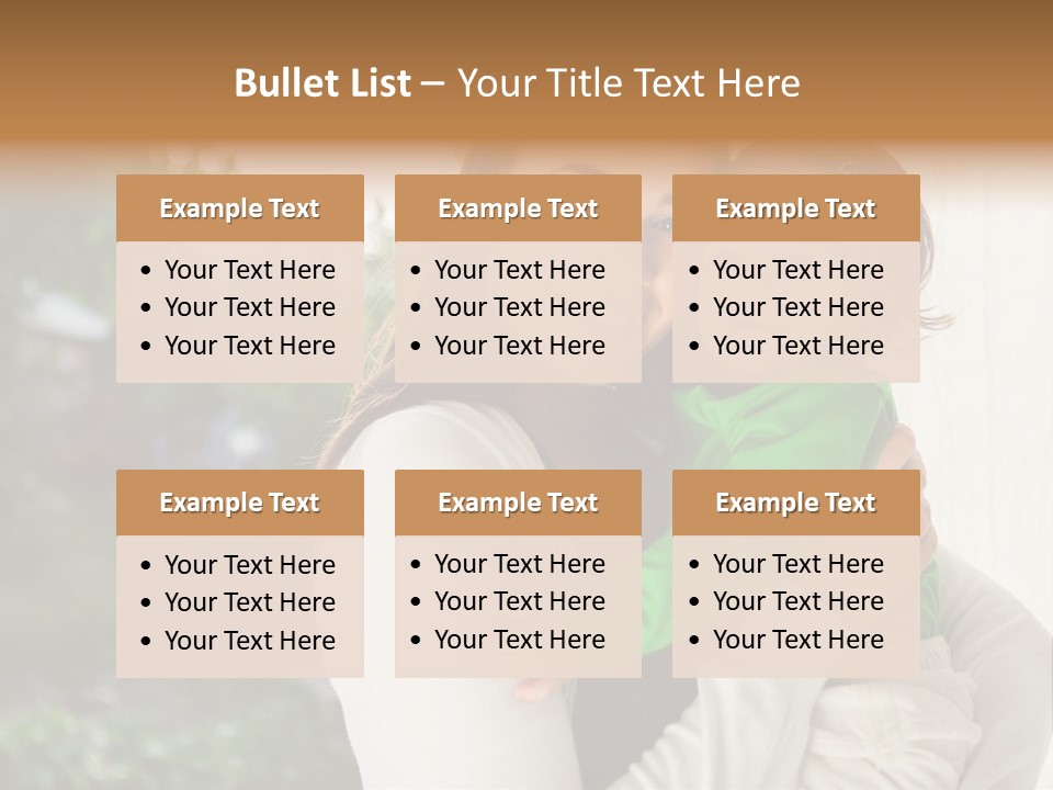 Mother Playing Mom PowerPoint Template