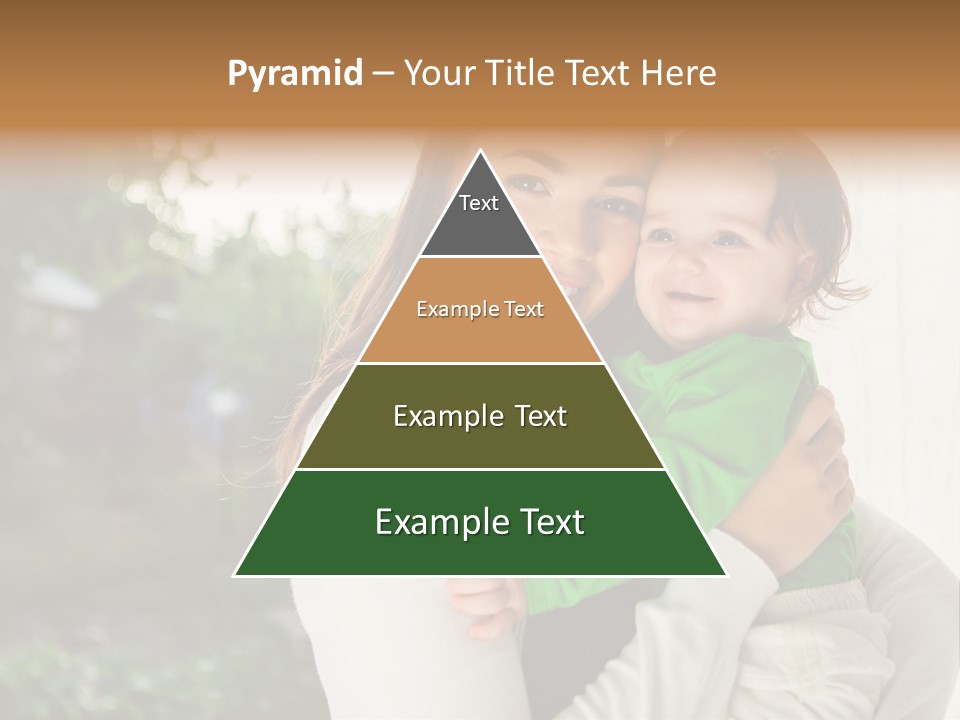 Mother Playing Mom PowerPoint Template