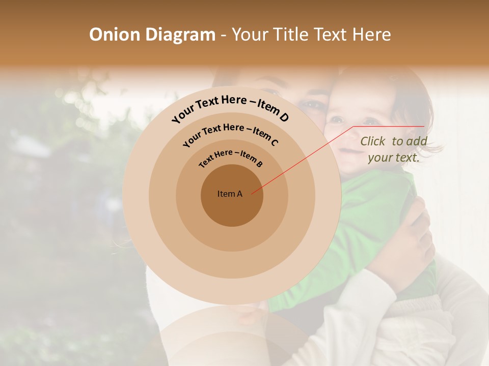 Mother Playing Mom PowerPoint Template