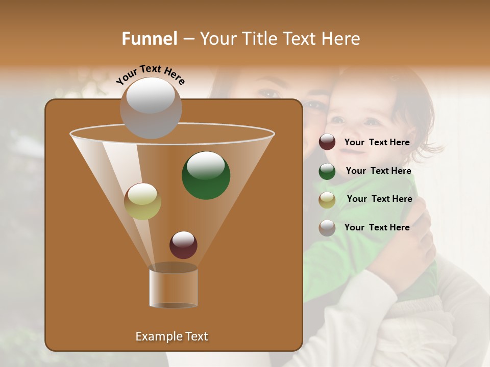 Mother Playing Mom PowerPoint Template