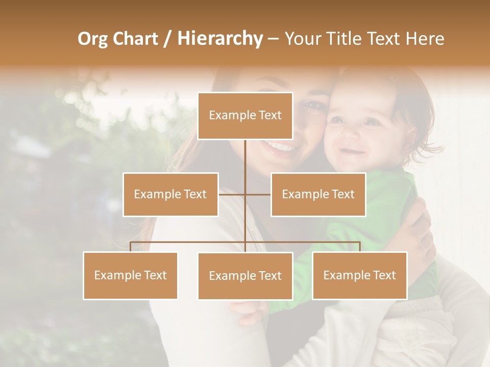 Mother Playing Mom PowerPoint Template