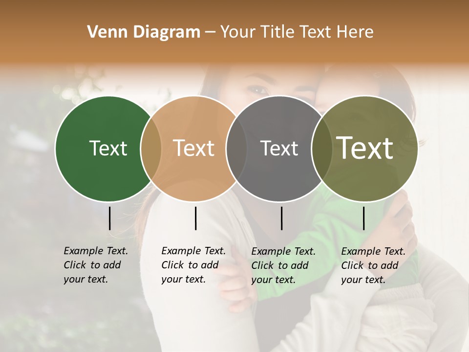 Mother Playing Mom PowerPoint Template