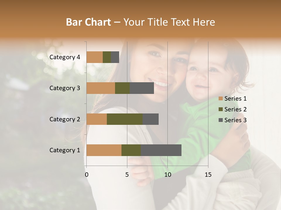 Mother Playing Mom PowerPoint Template