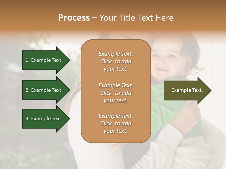Mother Playing Mom PowerPoint Template