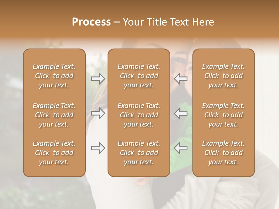 Mother Playing Mom PowerPoint Template