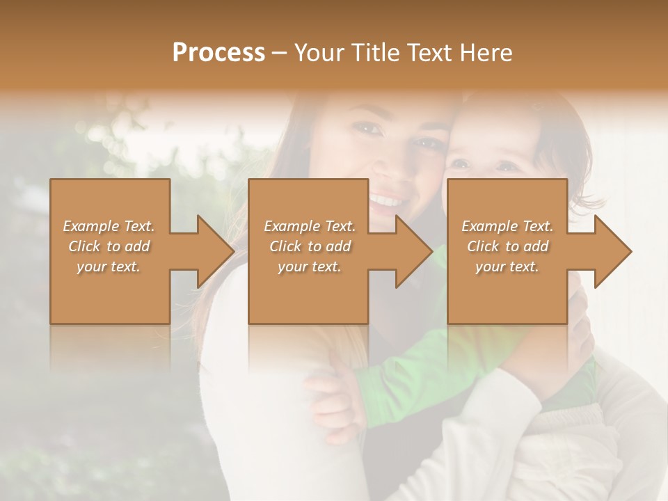 Mother Playing Mom PowerPoint Template