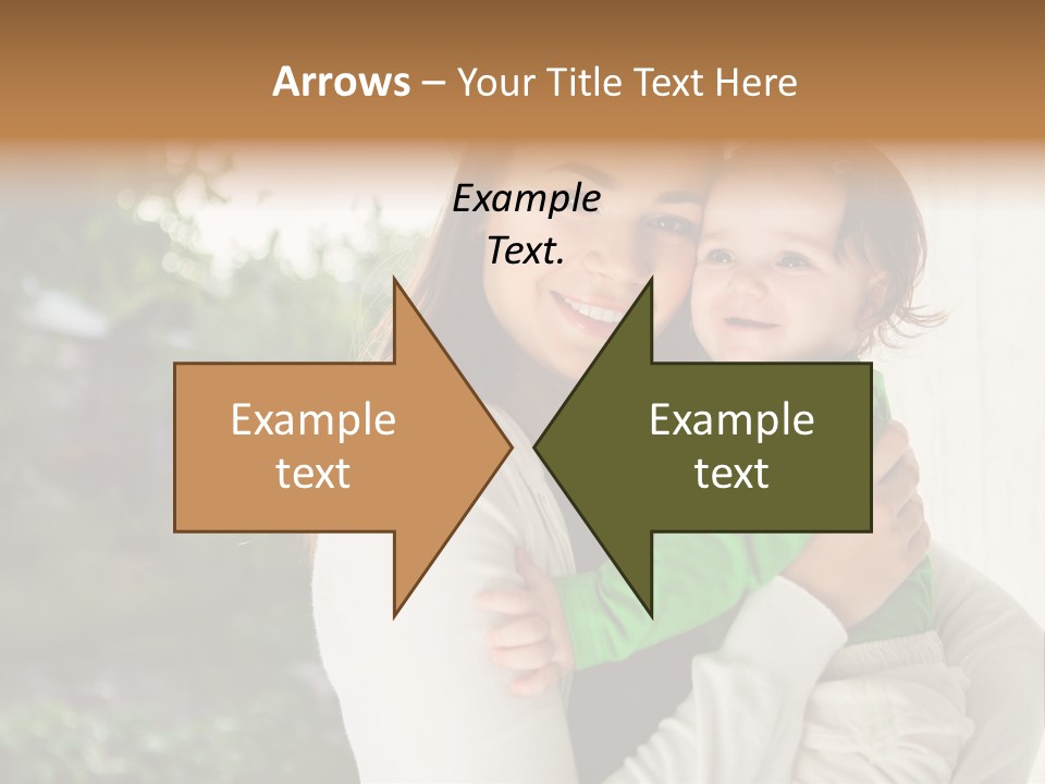 Mother Playing Mom PowerPoint Template