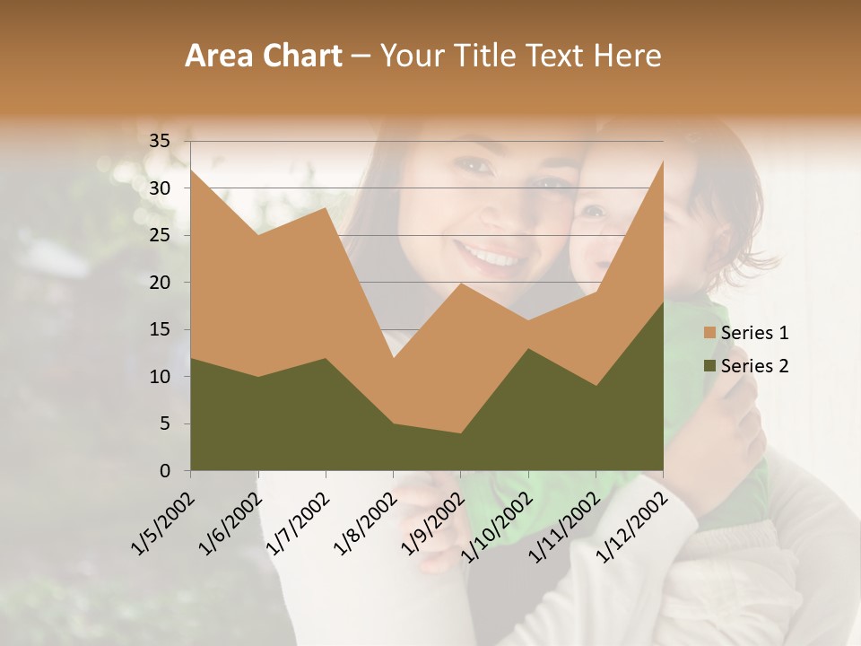 Mother Playing Mom PowerPoint Template