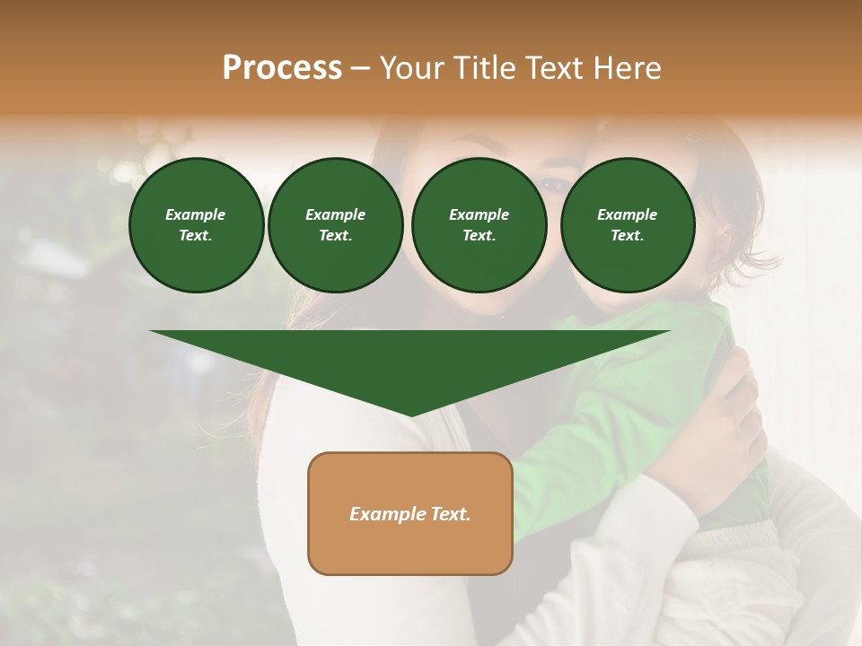 Mother Playing Mom PowerPoint Template