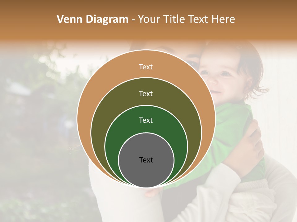 Mother Playing Mom PowerPoint Template