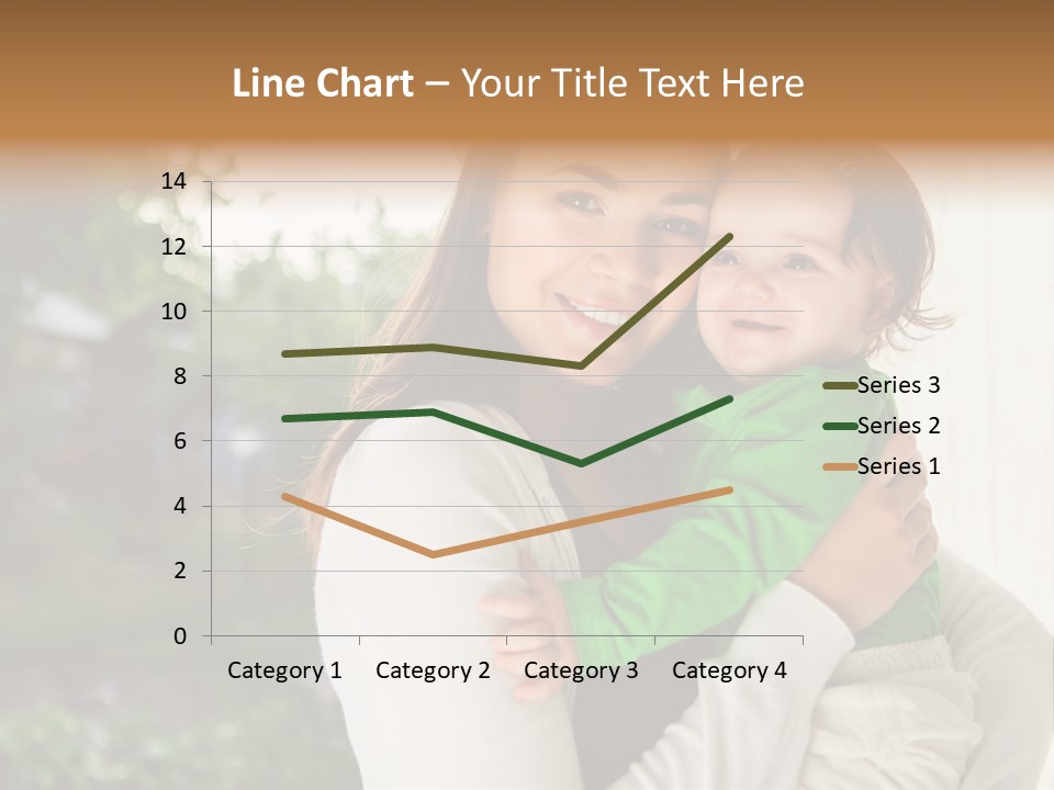 Mother Playing Mom PowerPoint Template