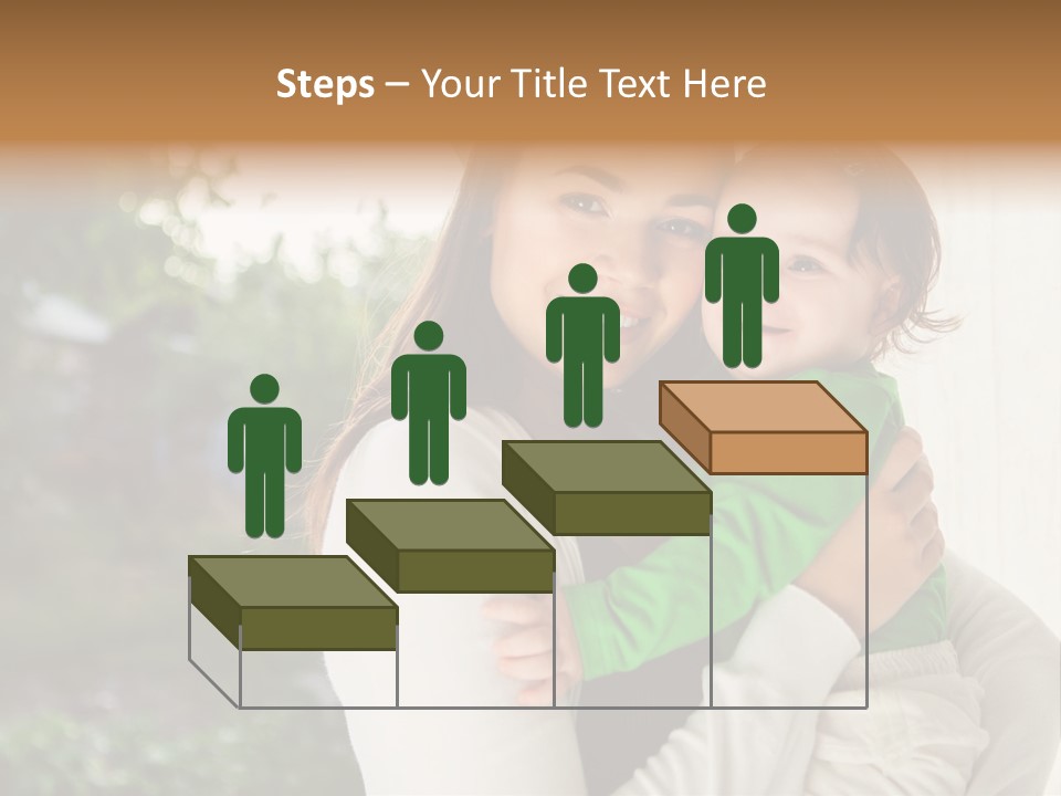 Mother Playing Mom PowerPoint Template