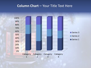 Holiday Cold Bokeh PowerPoint Template