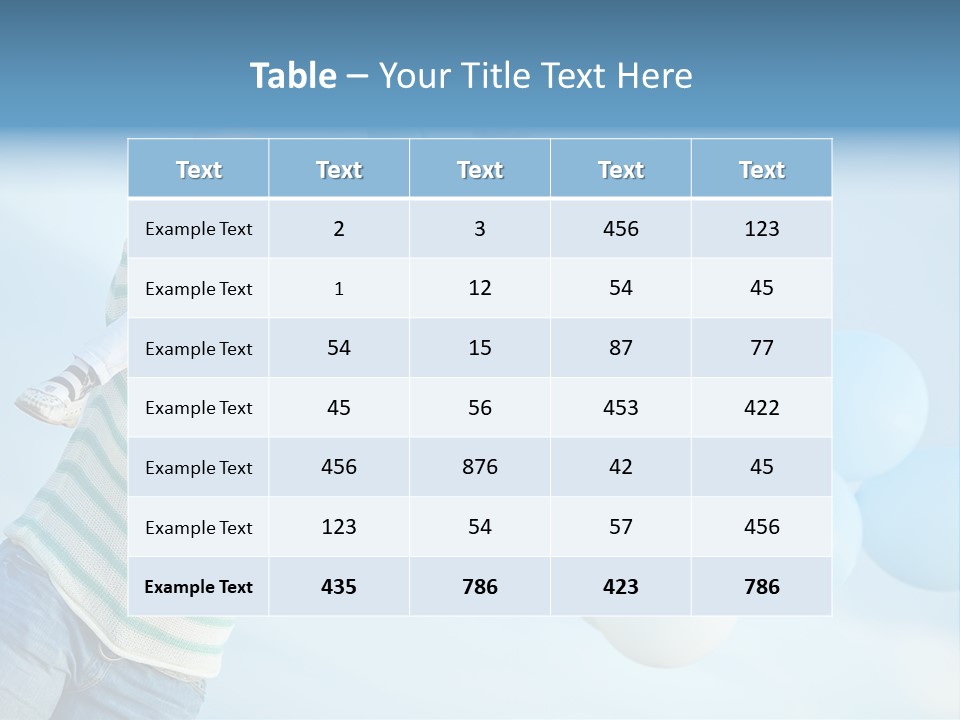 A Woman Holding A Child In Her Arms With Balloons In The Background PowerPoint Template