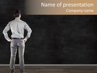 Group People Supervisor PowerPoint Template