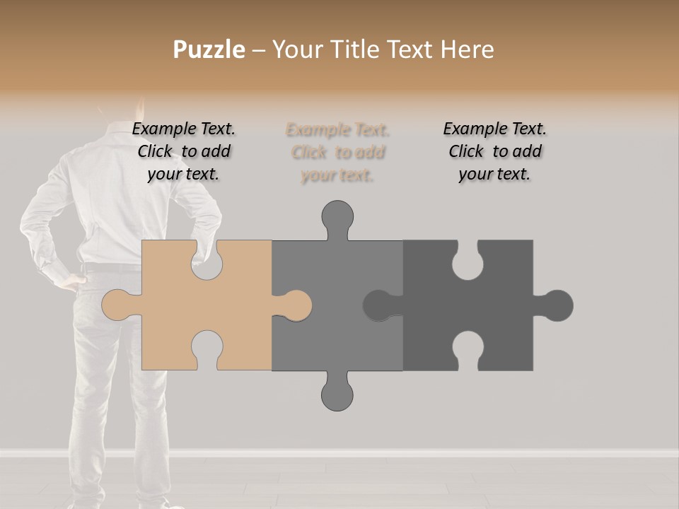 Group People Supervisor PowerPoint Template