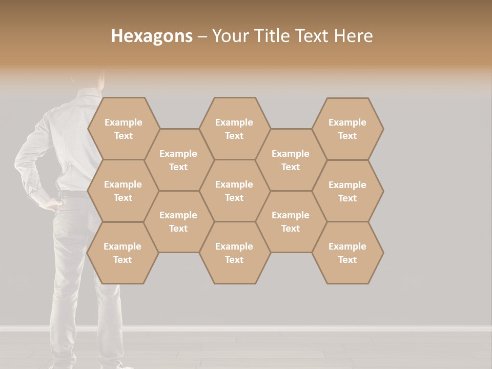 Group People Supervisor PowerPoint Template