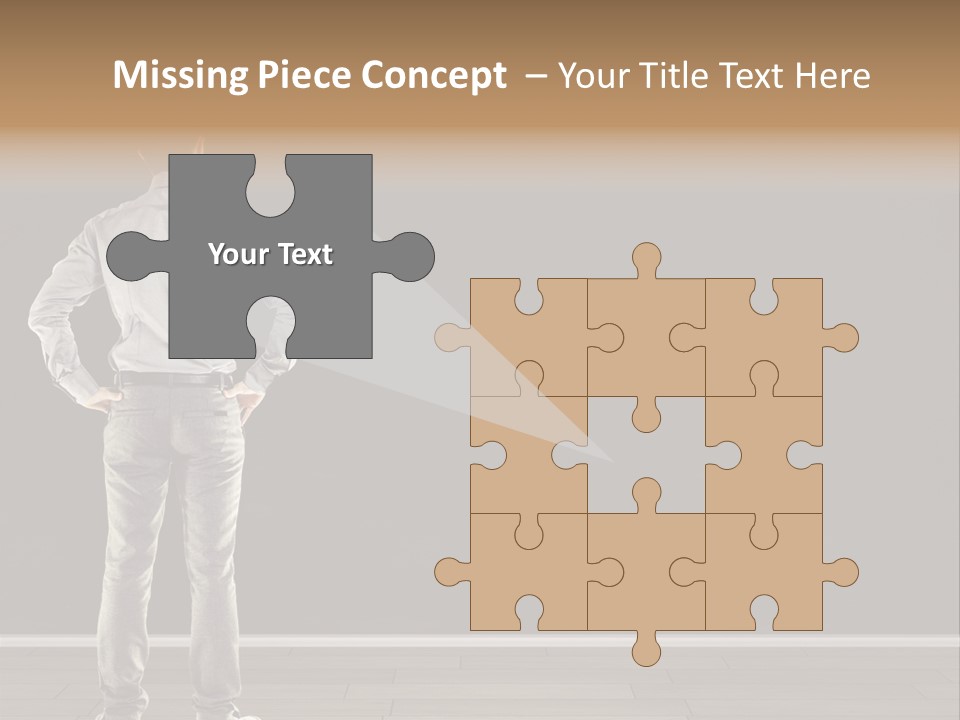 Group People Supervisor PowerPoint Template