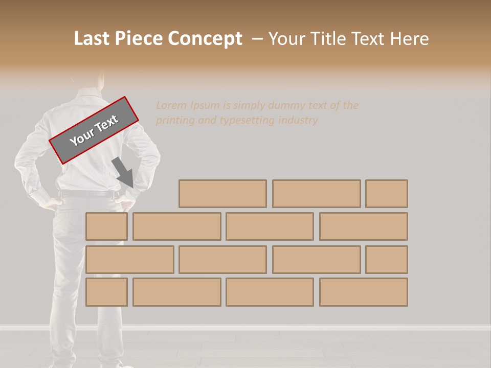 Group People Supervisor PowerPoint Template