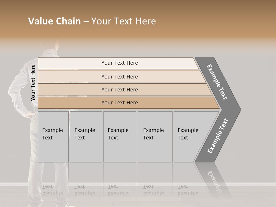 Group People Supervisor PowerPoint Template