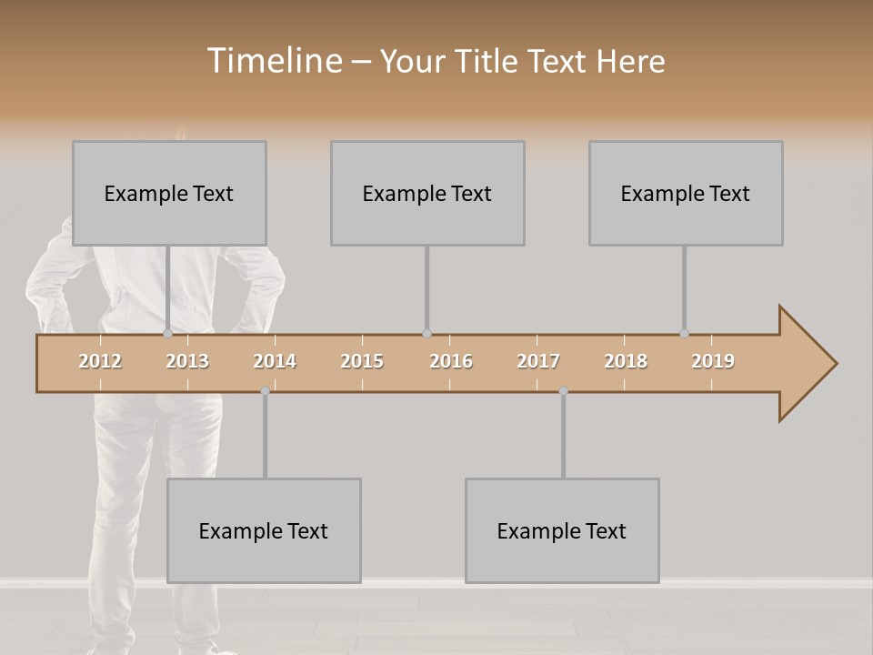 Group People Supervisor PowerPoint Template