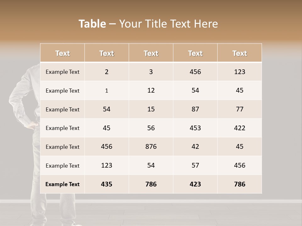 Group People Supervisor PowerPoint Template