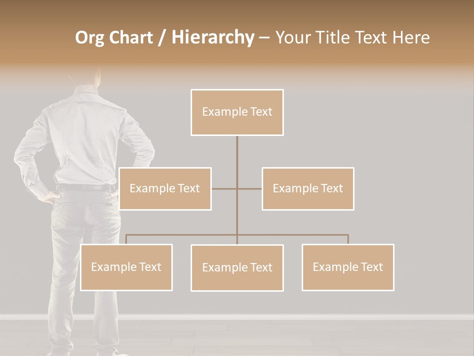 Group People Supervisor PowerPoint Template