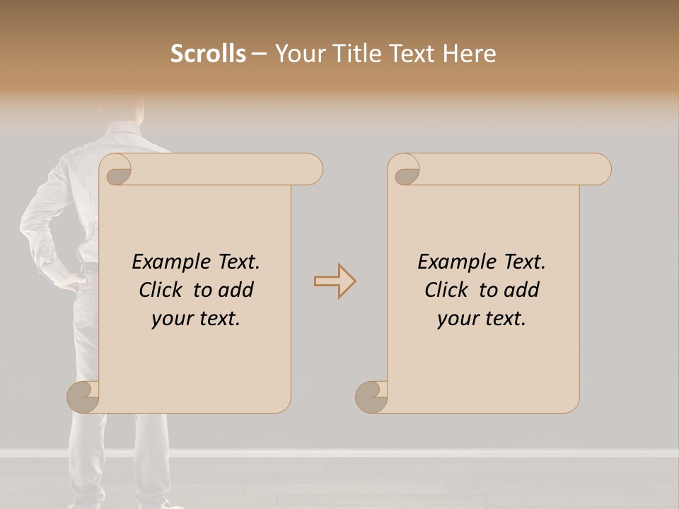 Group People Supervisor PowerPoint Template