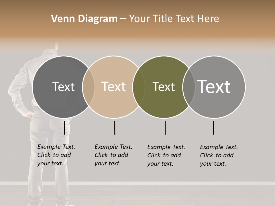 Group People Supervisor PowerPoint Template