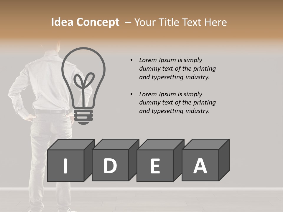 Group People Supervisor PowerPoint Template