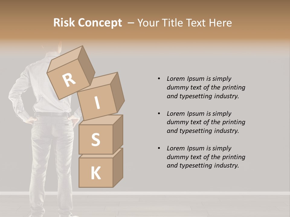 Group People Supervisor PowerPoint Template