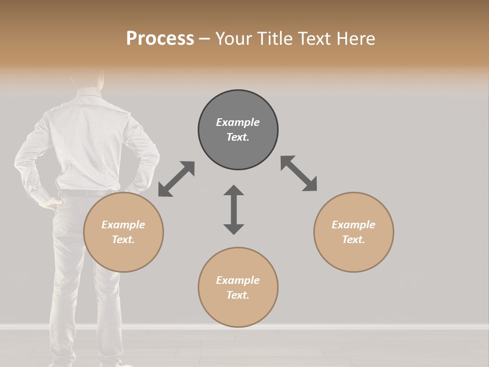 Group People Supervisor PowerPoint Template