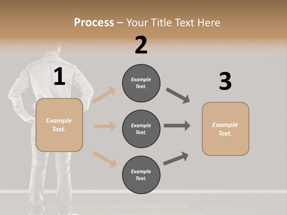 Group People Supervisor PowerPoint Template