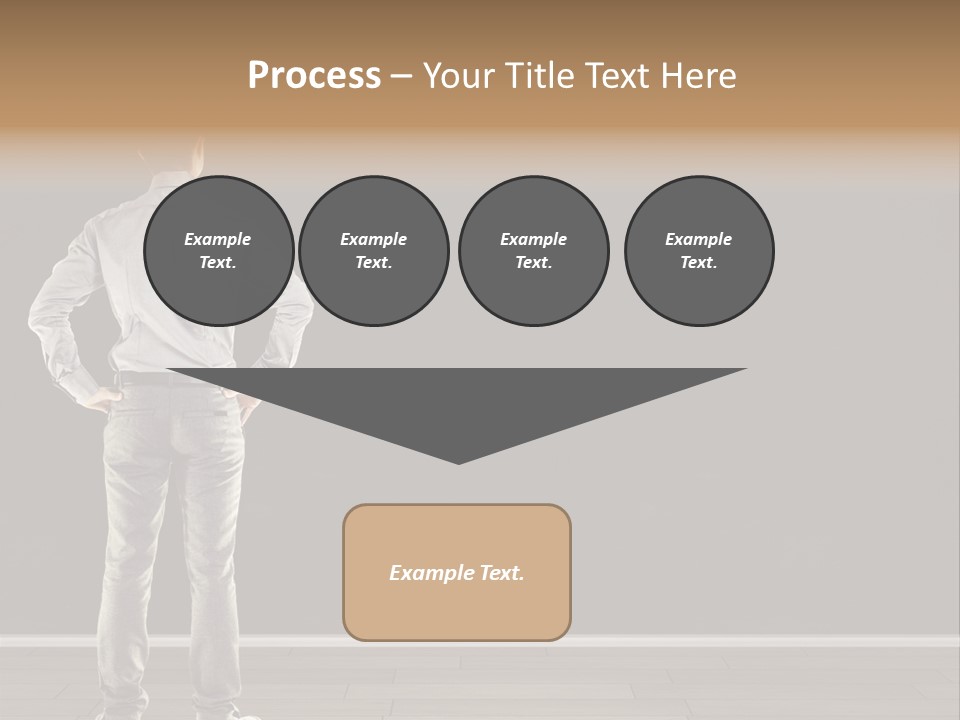 Group People Supervisor PowerPoint Template