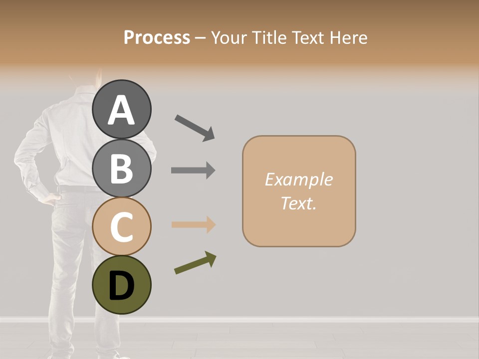 Group People Supervisor PowerPoint Template