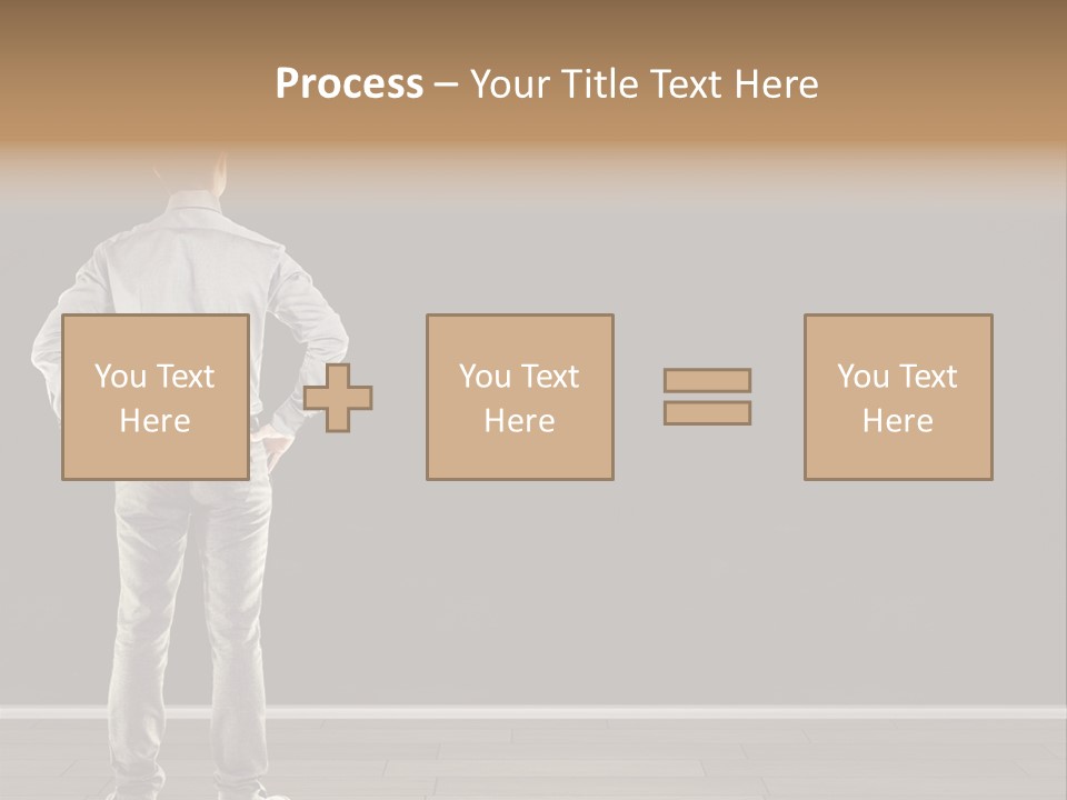 Group People Supervisor PowerPoint Template