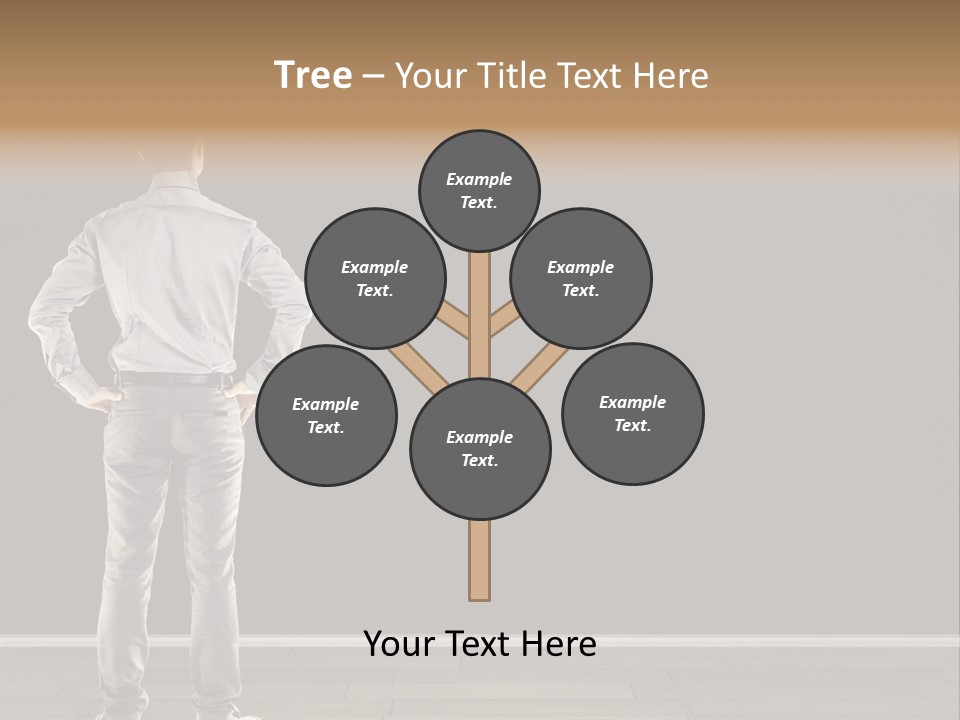 Group People Supervisor PowerPoint Template