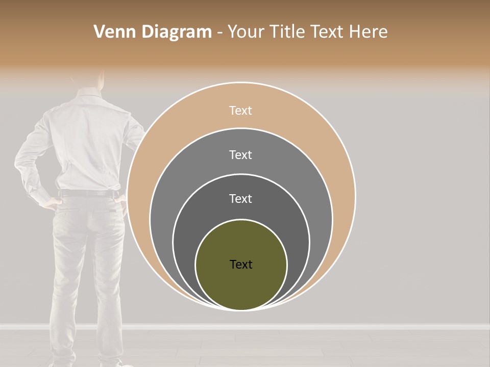 Group People Supervisor PowerPoint Template
