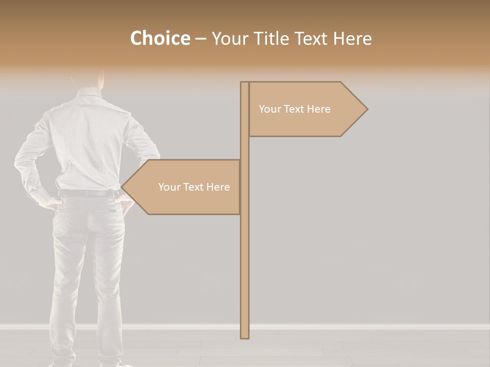 Group People Supervisor PowerPoint Template
