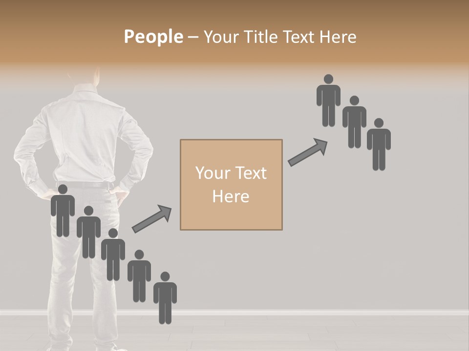 Group People Supervisor PowerPoint Template