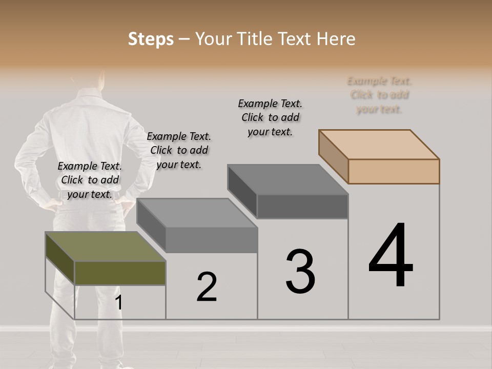 Group People Supervisor PowerPoint Template