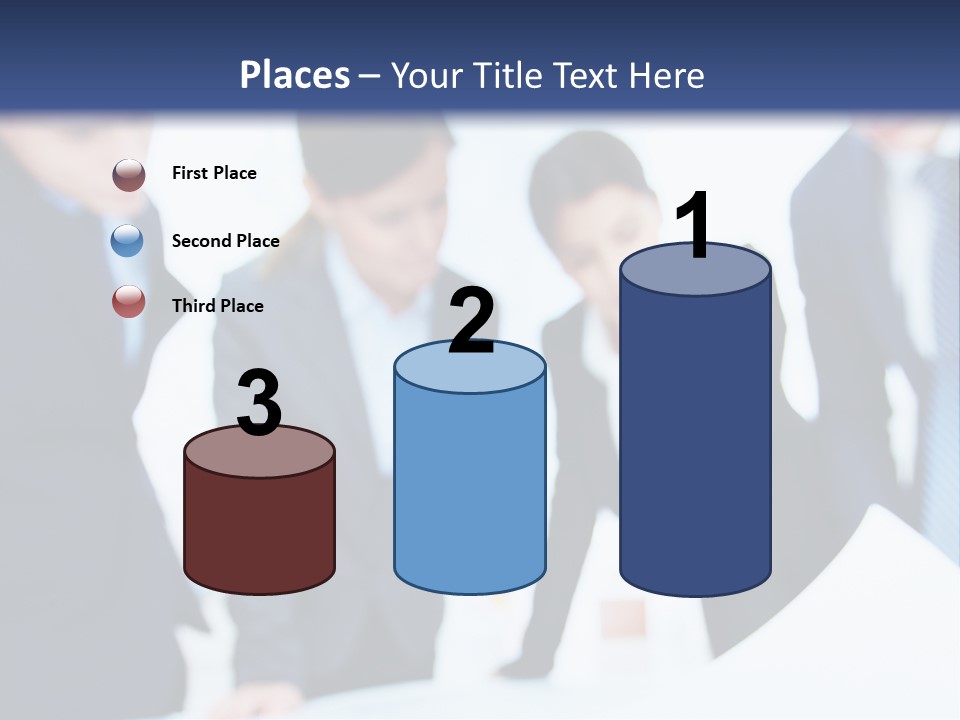 Group People Supervisor PowerPoint Template