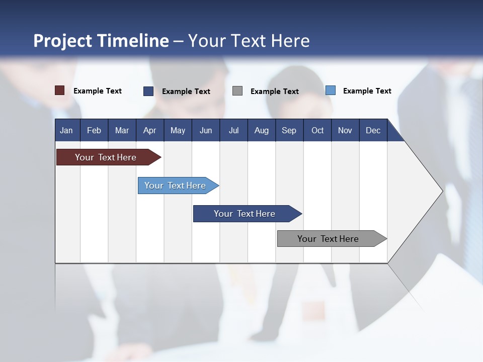 Group People Supervisor PowerPoint Template