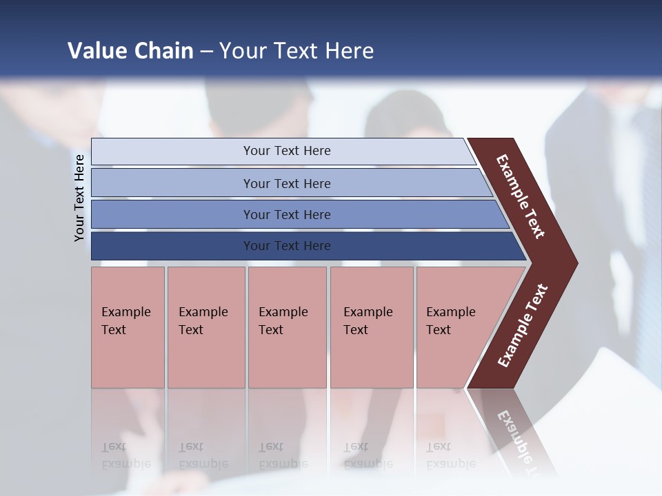 Group People Supervisor PowerPoint Template