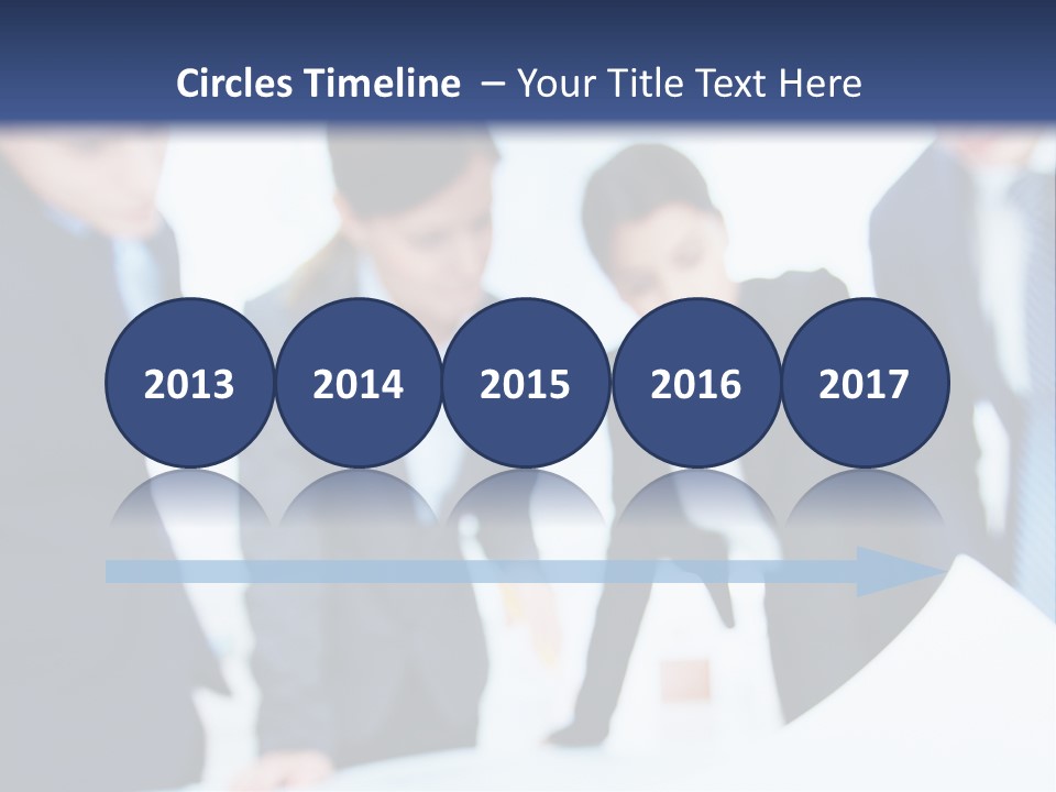 Group People Supervisor PowerPoint Template