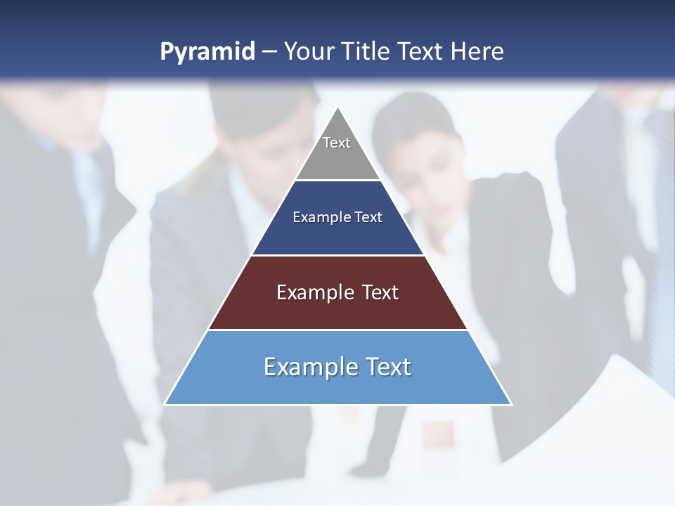 Group People Supervisor PowerPoint Template