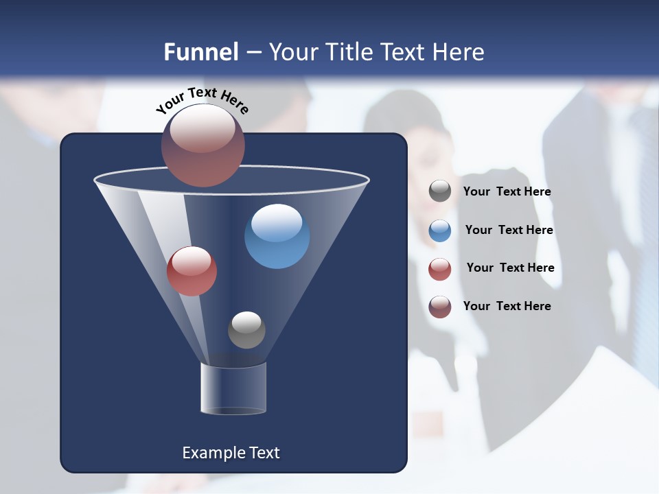 Group People Supervisor PowerPoint Template